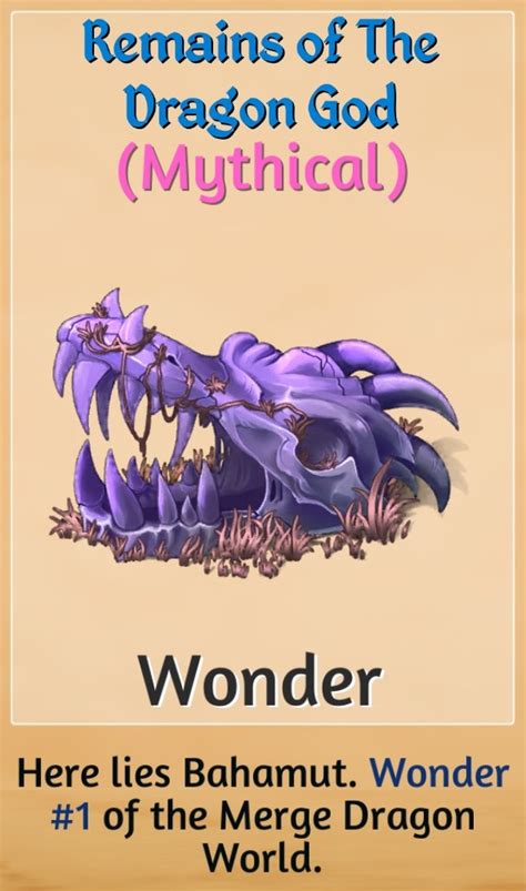May drop from tapping Sapphire Mystery Nest. . Merge dragon wonders